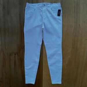LIVERPOOL THE GIA GLIDER ANKLE SKINNY PULL ON JEANS WOMEN’S sz 14/32 Stretch NWT